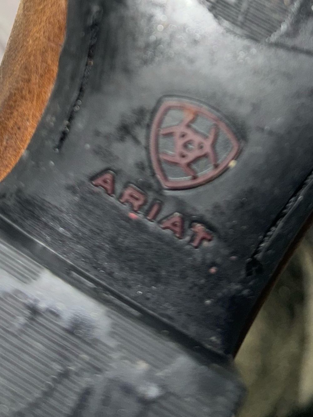 Ariat Brown Leather Western Heeled Boots - Picture 3 of 7